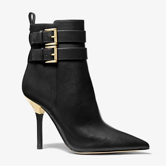 Michael Kors | Amal Leather Ankle Boot - Picture 1 of 3